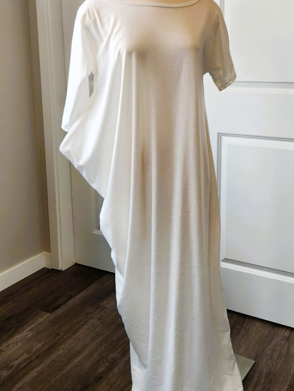 Zanzea Full-Length Asymmetrical Maxi Dress Size XL - Picture 2 of 9